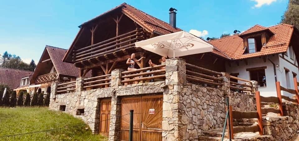 Apartmany Srub Jenisov Horni Plana Ngoại thất bức ảnh