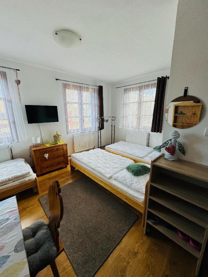 Apartmany Srub Jenisov Horni Plana Ngoại thất bức ảnh